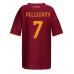 AS Roma Lorenzo Pellegrini #7 Dámské Domácí Dres 2025-26 Krátkým Rukávem AS Roma Lorenzo Pellegrini #7 Dámské Domácí Dres 2025-26 Krátkým Rukávem